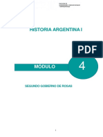 Historia Argentina I - Segundo gobierno de Rosas