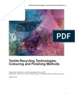 2018-25 Textile Recycling Technologies, Colouring and Finishing Methods - Le