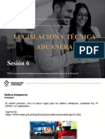 Sesion 7. Modulo Legislacion y Tecnica Aduanera