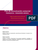 TAREA 5 PLAN DE COMUNICACION. Franquisia ARENAS