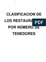 2-Clasificacion de Los Restaurantes Por Número de Tenedores