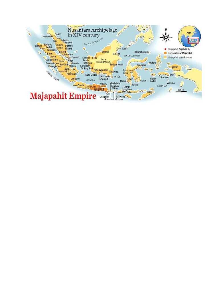 Peta Wilayah Nusantara Abad 10 Sampai 15 Masehi | PDF