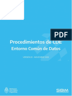 SIBIM-Procedimientos CDE-ARGENTINA