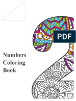 Numbers Coloring Book