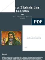 Abu Bakar As-Shiddiq Dan Umar Bin Khattab