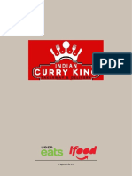 CARDÁPIO 2022 - Indian Curry King