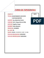 Laboratorio de Topografia #2