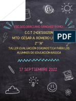 Taller de Evaluación Diagnostica 2022 2023