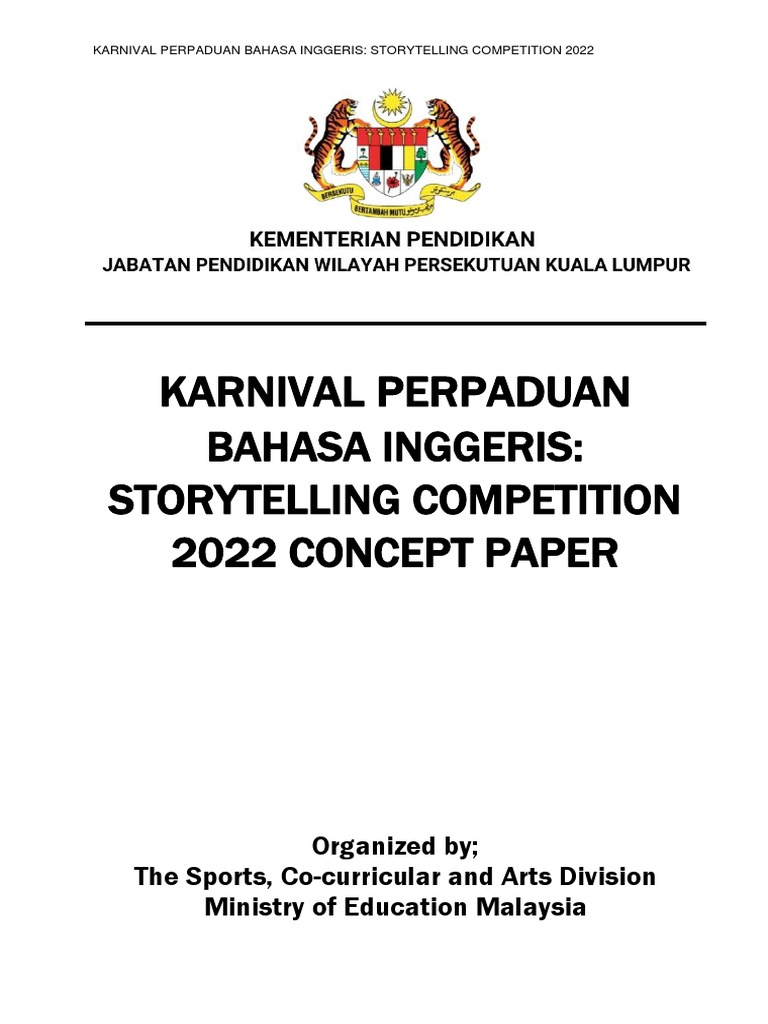 English Storytelling Competition 2022 | PDF | Linguistics