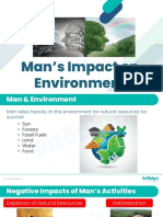 (Upper Block) Man's Impact On Environment