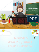 English q1 w3