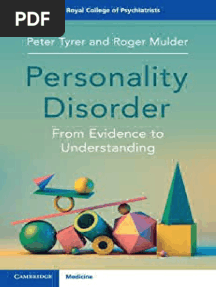 Peter Tyrer - Personality Disorder From Evidence To Understanding-Cambridge University Press (2022)
