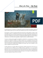 Rut y La Tau - Ojo Rojo - Apóstol Luis Ponce - Doctrina Avanzada - Lunes 19-04-2022