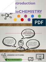 Introduction To Biochemistry - Reading Material
