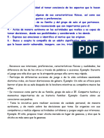 A. - Precisar Estandares y Relación Con Los Desempeños