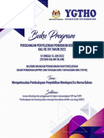 Buku Program Persidangan Penyelidikan Pendidikan Kebangsaan 2022