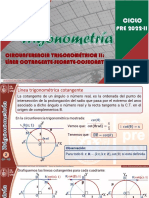 Sesion 5.2 - Circunferencia Trigonometrica II. Linea Cotangente-Secante-Cosecante