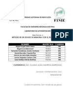 Practica No. 4 Lab de Automatizacion