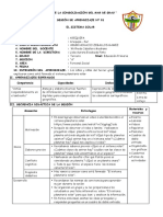 Sesion de Aprendizaje El Sistema Solar