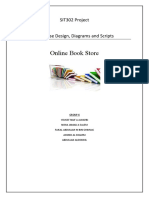 Online Book Store Database Design and Scripts