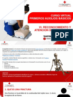 VI. Reconocimiento y Atencion de Fracturas