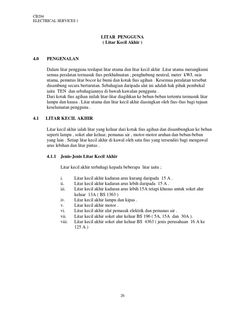 Topik 4 Litar Pengguna (Litar Kecil Akhir) | PDF