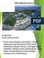 PUSAT PERTUMBUHAN WILAYAH