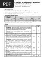 DSA Syllabus