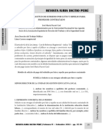 Modelo Solicitud Subsidio Luto y Sepelio Profesor Contratado - Autor José María Pacori Cari