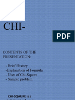 CHI SQUARE Presentation v.2