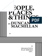 People, Places & Things: Duncan Macmillan