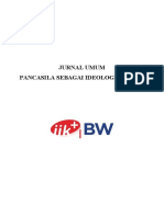 Pancasila Sebagai Ideologi Negara Jurnal