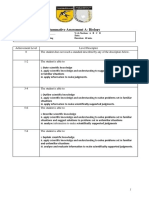 Summative Assessment - Criterion A - Biology 2021