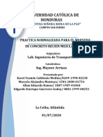 Lab - Ingenieria de Transportes Ii Practica Normalizada para El Muesteo de Concreto Recien Mezclado