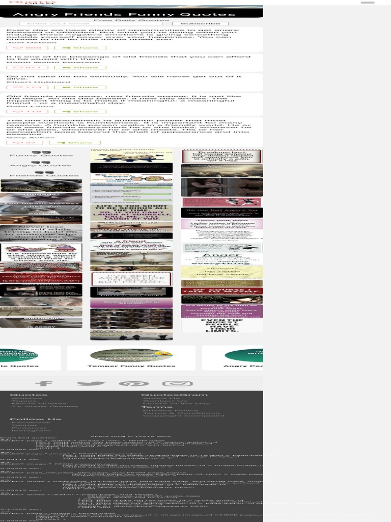 Angry Friends Funny Quotes. QuotesGram | PDF | Communication, image size:768x1024