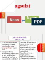 Akademikong Pagsulat