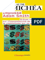 Impasse Adam Smith (Jean-Claude Michea (Michea, Jean-Claude) )