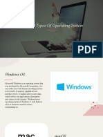 Different Types of Operating System