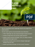 Plants and Environment Factors-2020