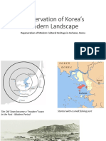 Conservation of Korea's Modern Landscape