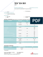 PP Mosten EH 501: Technical Datasheet