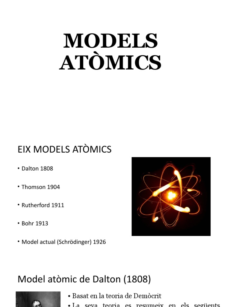 Models Atòmics Pdf