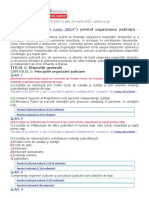 Legea 304 - 2004 Privind Organizarea Judiciară - Republicare