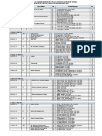 JADWAL UAS Pagi Genap 2022