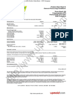 Product Data Sheet & General Processing Conditions