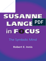 Susanne Langer. in Focus