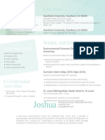 Internship Resume Template