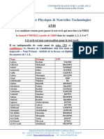 Liste-Pour-Test-ECRIT-Master-Physique-Nouvelles-Technologies-FSB-2022
