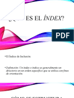 Qué Es El Índex