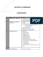 Client Server Architecture